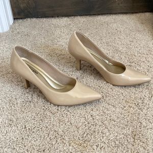 Nude 2 inch heels